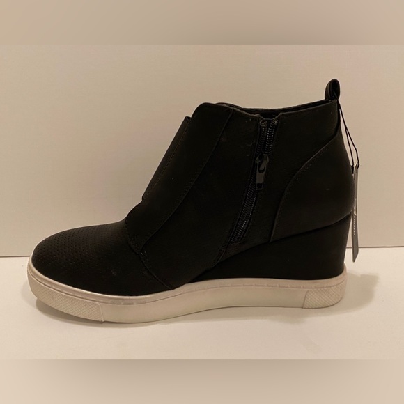 Athlefit Shoes Athlefit Womens Wedge Sneakers Hidden Heel Platform